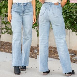 Judy Blue Fairmount High Rise  Wide‎ Leg Jeans size 13/31